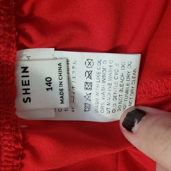 Red 70s track shorts - Picture 3 of 3